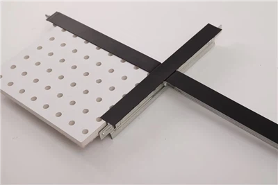 Grade de teto com sistema suspenso